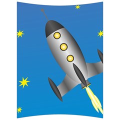 Rocket Spaceship Space Travel Nasa Back Support Cushion by Wegoenart