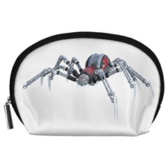 Spider Arachnid Animal Robot Accessory Pouch (large) by Wegoenart