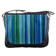 Painted Stripe Messenger Bag by dressshop