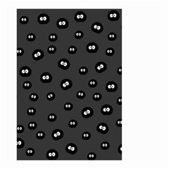 Totoro - Soot Sprites Pattern Small Garden Flag (two Sides) by Valentinaart