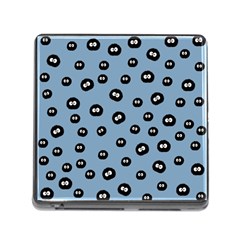 Totoro - Soot Sprites Pattern Memory Card Reader (square 5 Slot) by Valentinaart