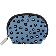 Totoro - Soot Sprites Pattern Accessory Pouch (small) by Valentinaart