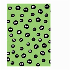 Totoro - Soot Sprites Pattern Small Garden Flag (two Sides) by Valentinaart