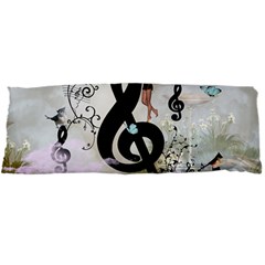 Dancing On A Clef Body Pillow Case Dakimakura (two Sides) by FantasyWorld7