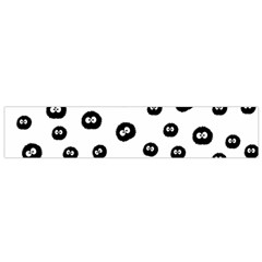 Totoro - Soot Sprites Pattern Small Flano Scarf by Valentinaart