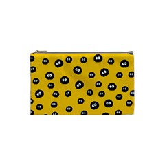 Totoro - Soot Sprites Pattern Cosmetic Bag (small) by Valentinaart