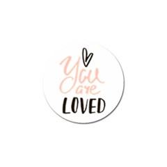 You Are Loved Golf Ball Marker by alllovelyideas