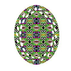 Ml 96 1 Oval Filigree Ornament (two Sides) by ArtworkByPatrick