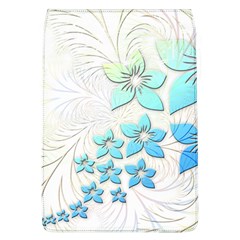 Flowers Background Leaf Leaves Blue Removable Flap Cover (l) by Mariart