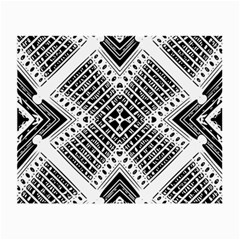 Pattern Tile Repeating Geometric Small Glasses Cloth (2-side) by Pakrebo