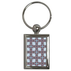 Pattern Cross Geometric Shape Key Chains (rectangle)  by Pakrebo