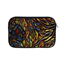 Stained Glass Window Glass Colorful Apple Macbook Pro 13  Zipper Case by Pakrebo