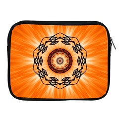 Abstract Kaleidoscope Colorful Apple Ipad 2/3/4 Zipper Cases by Pakrebo