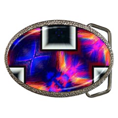 Box Abstract Frame Square Belt Buckles by Pakrebo