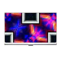 Box Abstract Frame Square Business Card Holder by Pakrebo