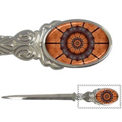 Abstract Kaleidoscope Texture Letter Opener by Pakrebo