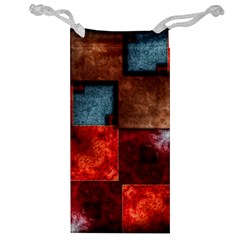 Abstract Depth Structure 3d Jewelry Bag