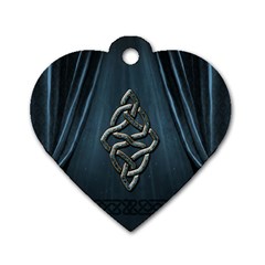 The Celtic Knot Dog Tag Heart (two Sides) by FantasyWorld7