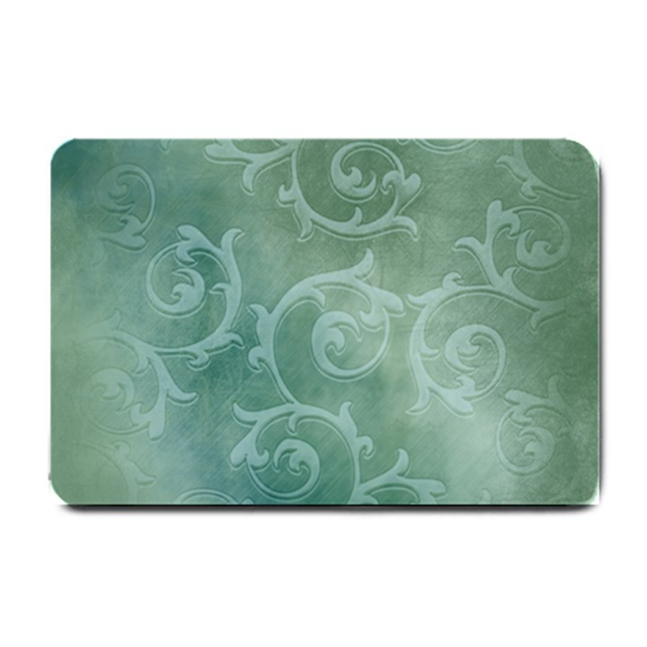 Background Green Structure Texture Small Doormat 