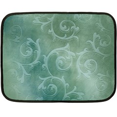 Background Green Structure Texture Fleece Blanket (mini) by Alisyart