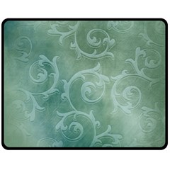 Background Green Structure Texture Fleece Blanket (medium)  by Alisyart