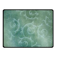 Background Green Structure Texture Fleece Blanket (small) by Alisyart