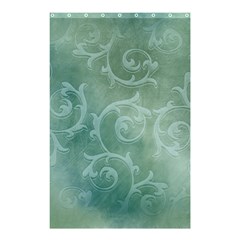 Background Green Structure Texture Shower Curtain 48  X 72  (small) 