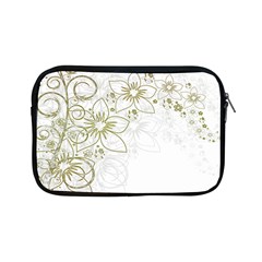 Flowers Background Leaf Leaves Apple Ipad Mini Zipper Cases