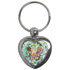 Supersonic Octopus Key Chains (heart) 