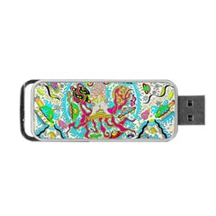 Supersonic Octopus Portable Usb Flash (two Sides) by chellerayartisans