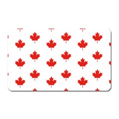 Maple Leaf Canada Emblem Country Magnet (rectangular)