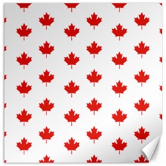 Maple Leaf Canada Emblem Country Canvas 12  X 12  by Mariart