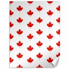 Maple Leaf Canada Emblem Country Canvas 36  X 48  by Mariart