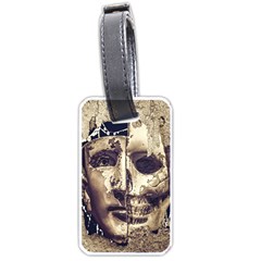 Creepy Photo Collage Artwork Luggage Tags (one Side)  by dflcprintsclothing