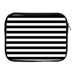 Black Stripes Apple Ipad 2/3/4 Zipper Cases by snowwhitegirl