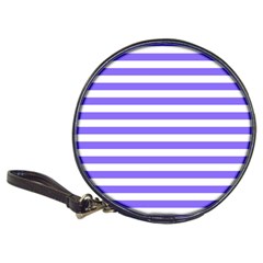 Lilac Purple Stripes Classic 20-cd Wallets