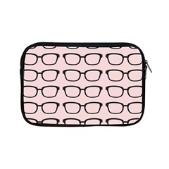 Nerdy Glasses Pink Apple Ipad Mini Zipper Cases by snowwhitegirl