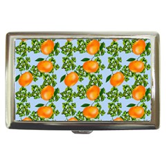 Citrus Tropical Orange Blue Cigarette Money Case