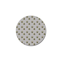 Skull Grey Pattern Golf Ball Marker (10 Pack)