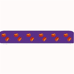 Kawaii Pumpkin Purple Small Bar Mats by snowwhitegirl