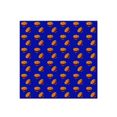 Kawaii Chips Blue Satin Bandana Scarf