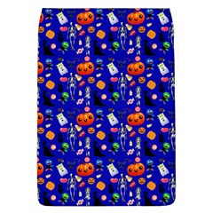 Halloween Treats Pattern Blue Removable Flap Cover (l) by snowwhitegirl