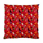 Halloween Treats Pattern Red Standard Cushion Case (One Side) Front