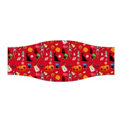 Halloween Treats Pattern Red Stretchable Headband