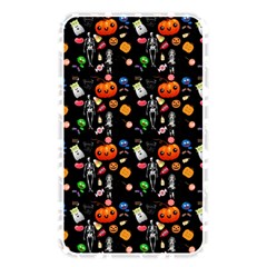 Halloween Treats Pattern Black Memory Card Reader (rectangular)