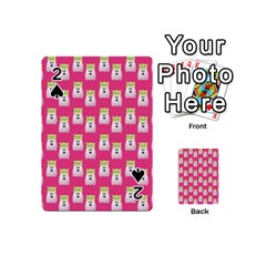Ghost Pet Pink Playing Cards 54 (mini)