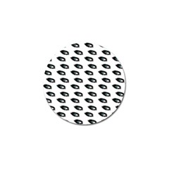 Eyes White Golf Ball Marker (4 Pack) by snowwhitegirl