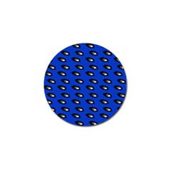 Eyes Blue Golf Ball Marker (10 Pack)