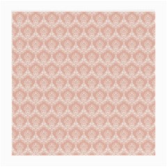 Damask Peach Medium Glasses Cloth (2-side) by snowwhitegirl