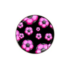Wallpaper Ball Pattern Pink Hat Clip Ball Marker (4 Pack)